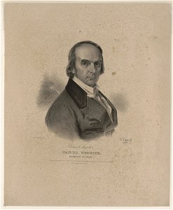 Daniel Webster, Secretary of State - from life on stone by Chs. Fenderich 1843 ; P.S. Duval's Lith. Press, Philada. LCCN2017657783