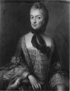 Daniel Woge (1717-97) - Princess Elizabeth Albertina, Duchess of Mecklenburg-Strelitz (1713-1761) - RCIN 402454 - Royal Collection
