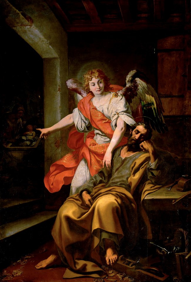 Daniele Crespi - Traum des Hl. Joseph - GG 271 - Kunsthistorisches Museum