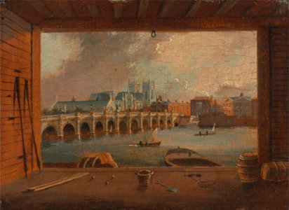 Daniel Turner - A View of Westminster Bridge - Google Art Project