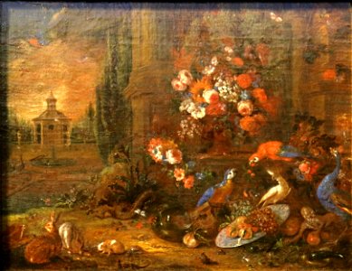Daniël Seghers-fleurs, oiseaux