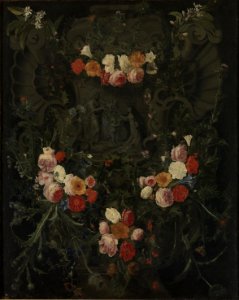 Daniël Seghers - The Child Christ and St Theresa in a Flower Garland
