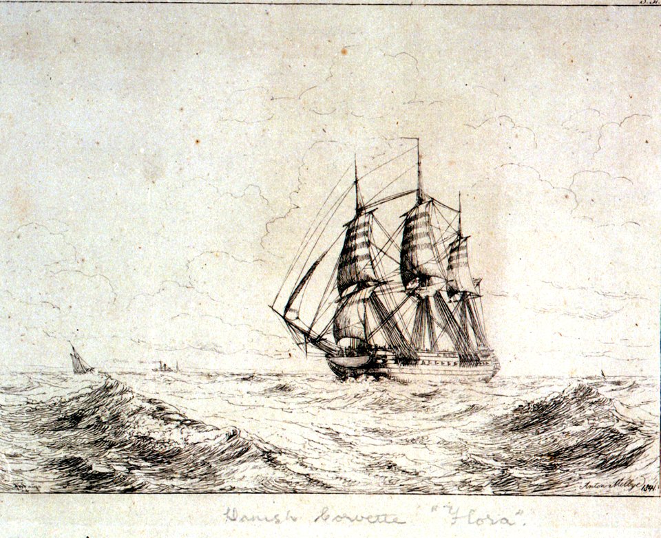 Danish Corvette Flora RMG PU6056