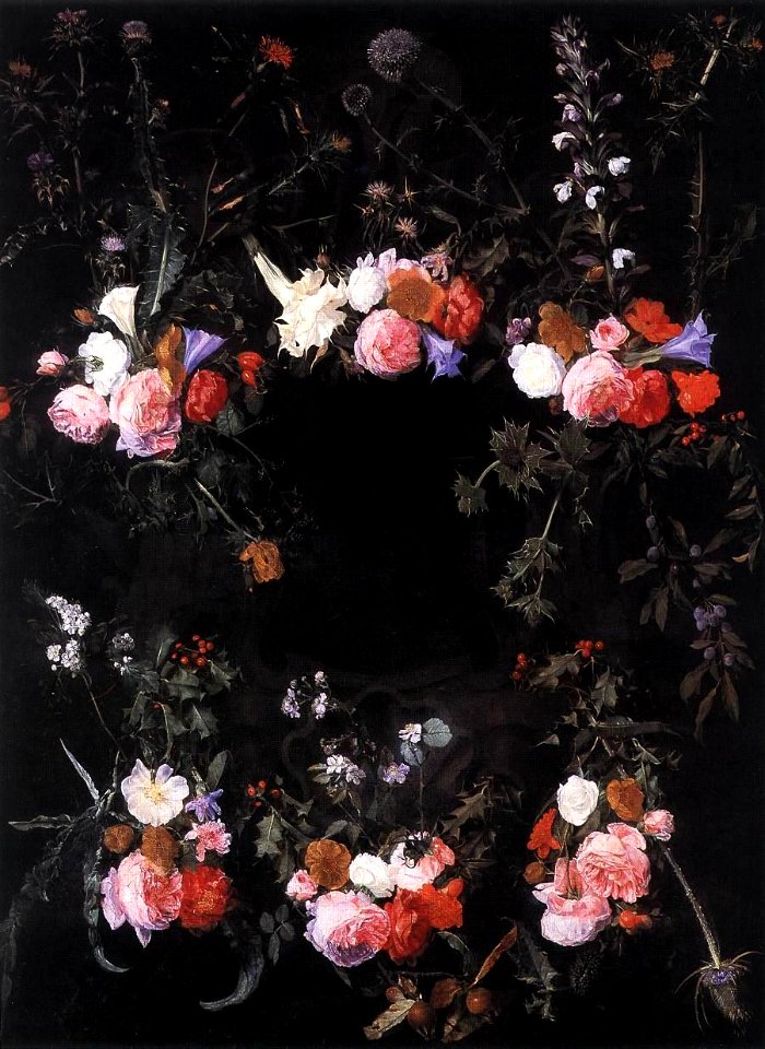 Daniël Seghers - Garland of Flowers - WGA21130