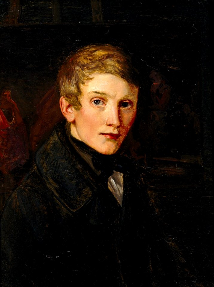 Dankvart Dreyer - self-portrait