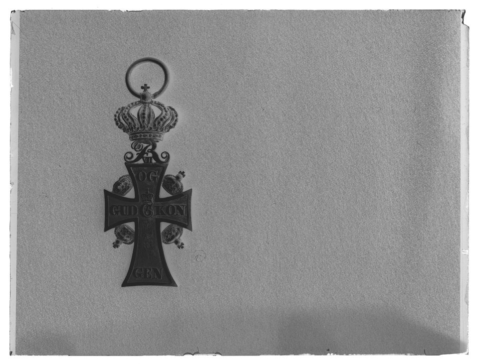 Dannebrogsmanstecken, Danmark - Livrustkammaren - 45228-negative