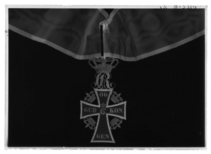 Dannebrogsorden - Livrustkammaren - 35752-negative