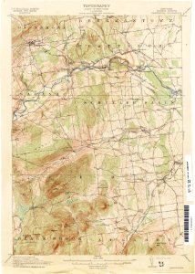 Dannemora New York USGS topo map 1911