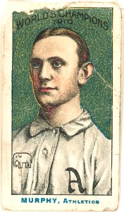 Danny Murphy, Philadelphia Athletics, baseball card portrait LCCN2007683826
