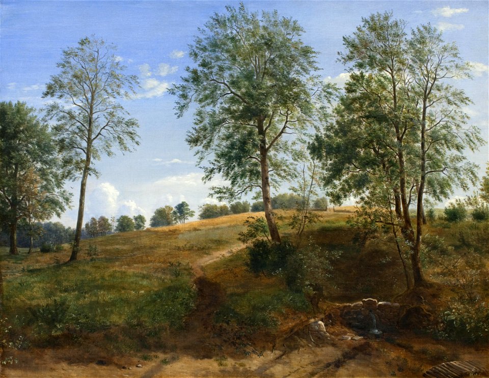 Dankvart Dreyer - The Caroline Spring at Næsby on Funen - KMS501 - Statens Museum for Kunst