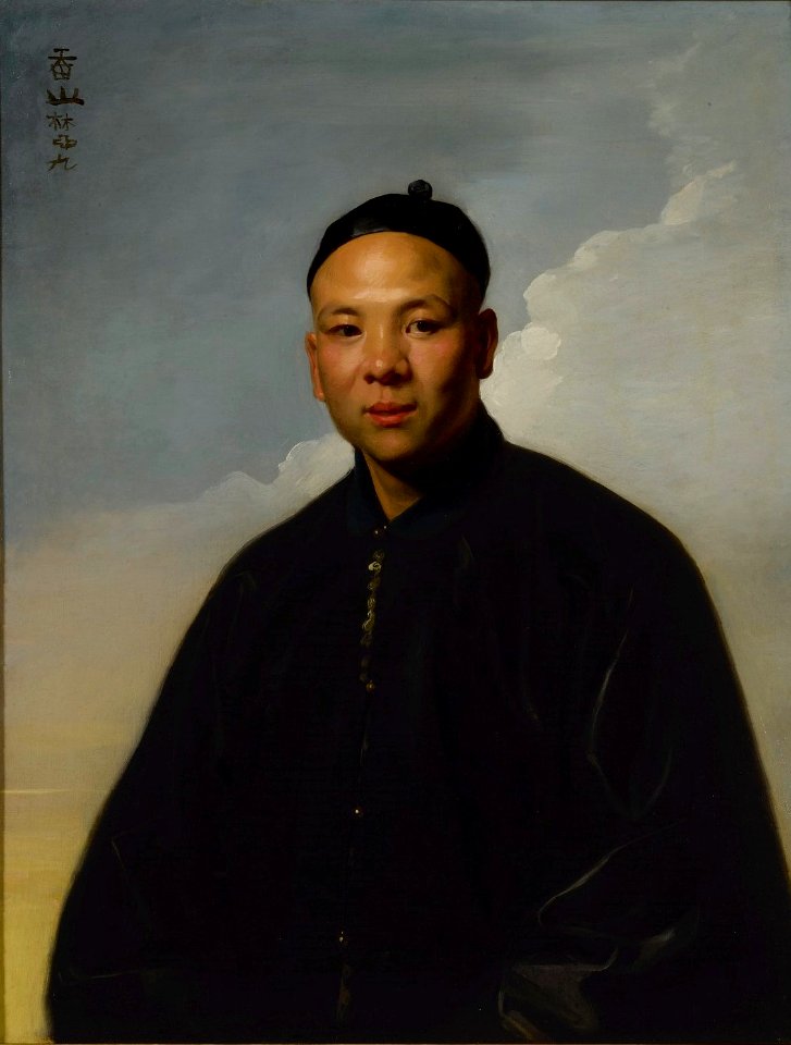PORTRAIT OF LUM A'KAO by Henri-Pierre Danloux, 1817