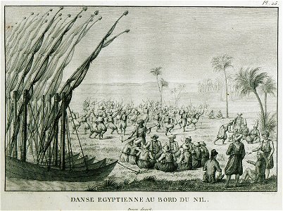 Danse Egyptienne au bord du Nil - Olivier Guillaume Antoine - 1801