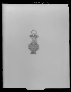 Dannebrogsmands tecken miniatyr - LRKk 727 - Livrustkammaren - 10778