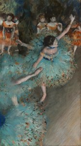 Danseuse verte (Degas). Free illustration for personal and commercial use.