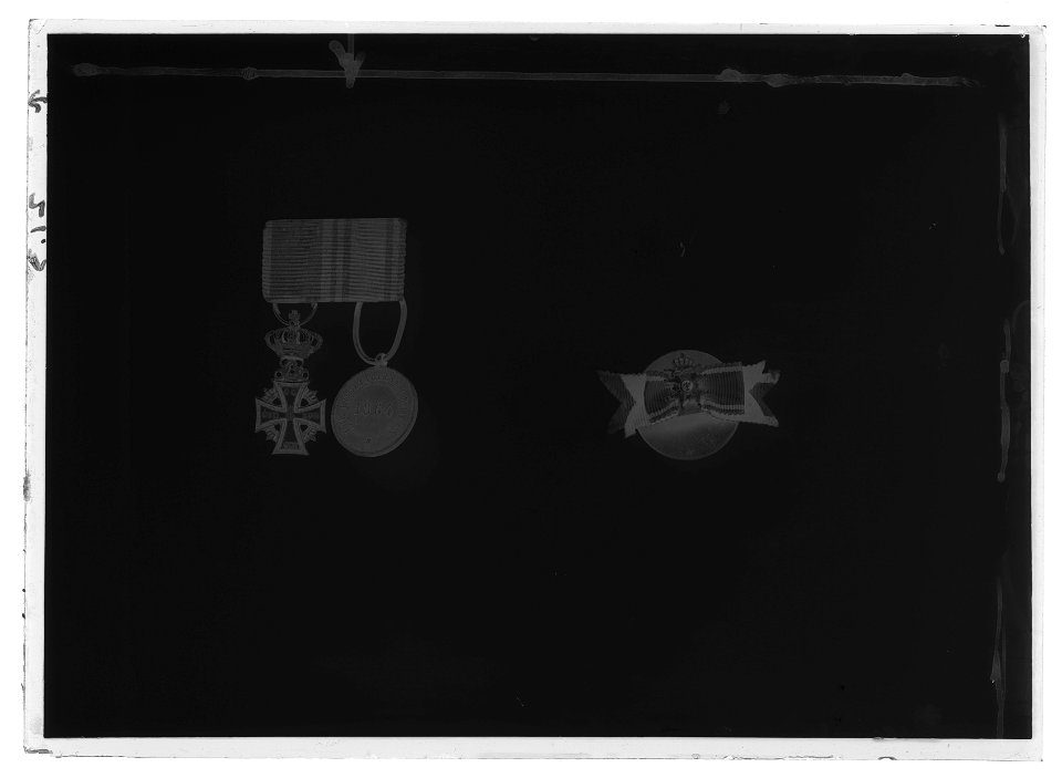Dansk miniatyrorden o medalj - Livrustkammaren - 44158-negative