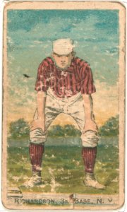 Danny Richardson, New York Giants, baseball card portrait LCCN2007680773