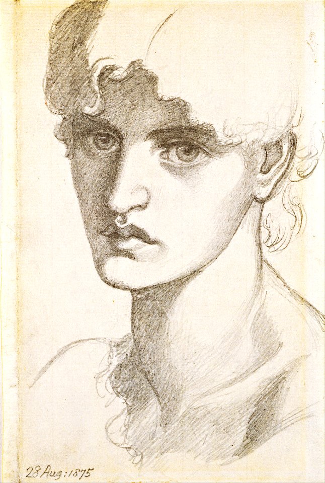 Dante G. Rossetti - Jane Morris - Google Art Project