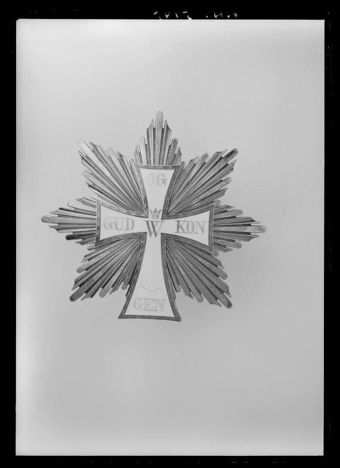 Dannebrogsorden kraschan kmstk - Livrustkammaren - 43379