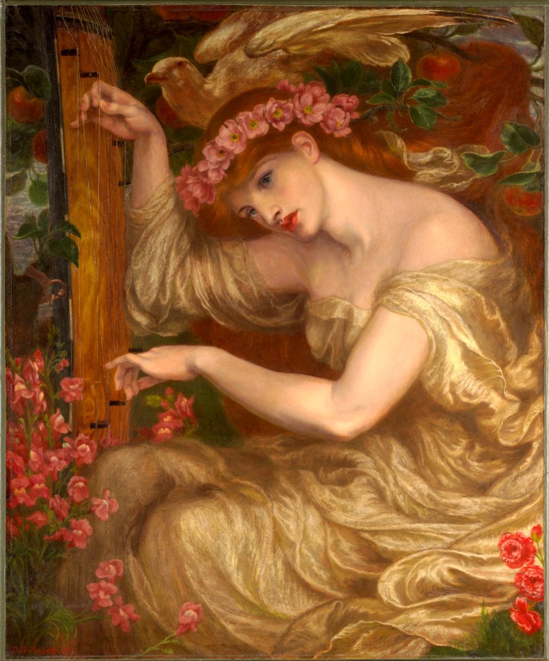 Dante Gabriel Rossetti - A Sea-Spell - 1939.92 - Fogg Museum