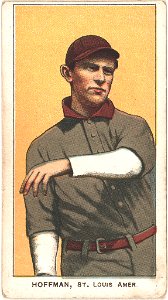 Danny Hoffman, St. Louis Browns, baseball card portrait LCCN2008676623
