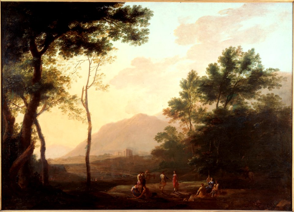 Danseurs dans un paysage-Jan Both