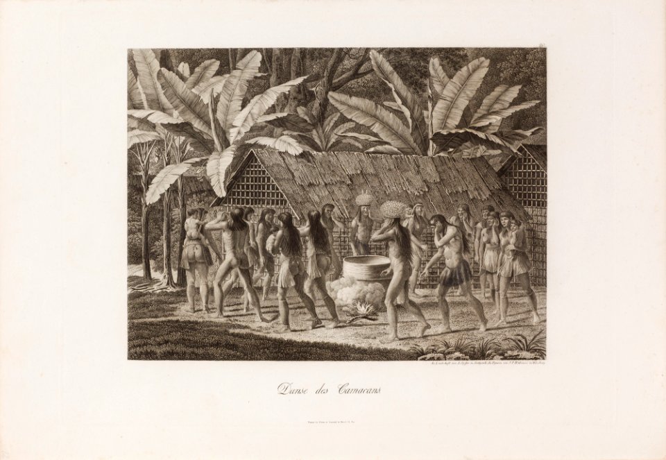 Danse des Camacans, da Coleção Brasiliana Iconográfica