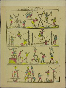 Danseurs de corte et sauteurs-Catchpenny print-Borms 0018
