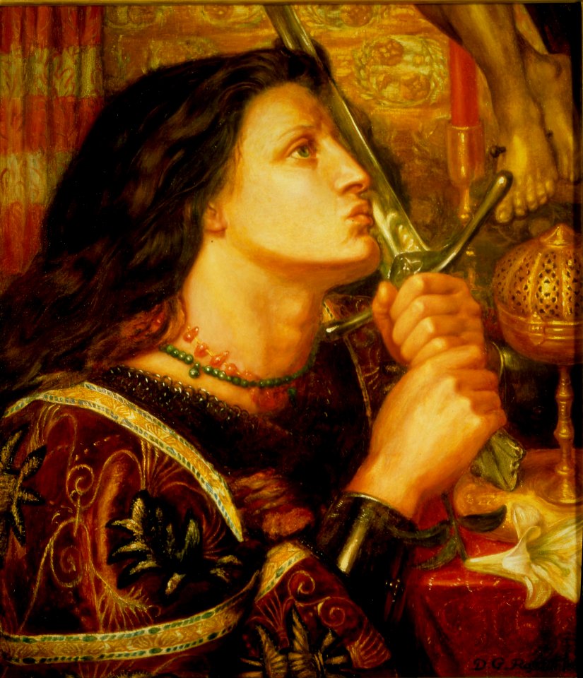 Joan of Arc by Rossetti
