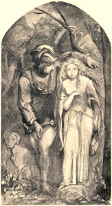 Dante Gabriel Rossetti - La Belle Dame sans Merci, 1848