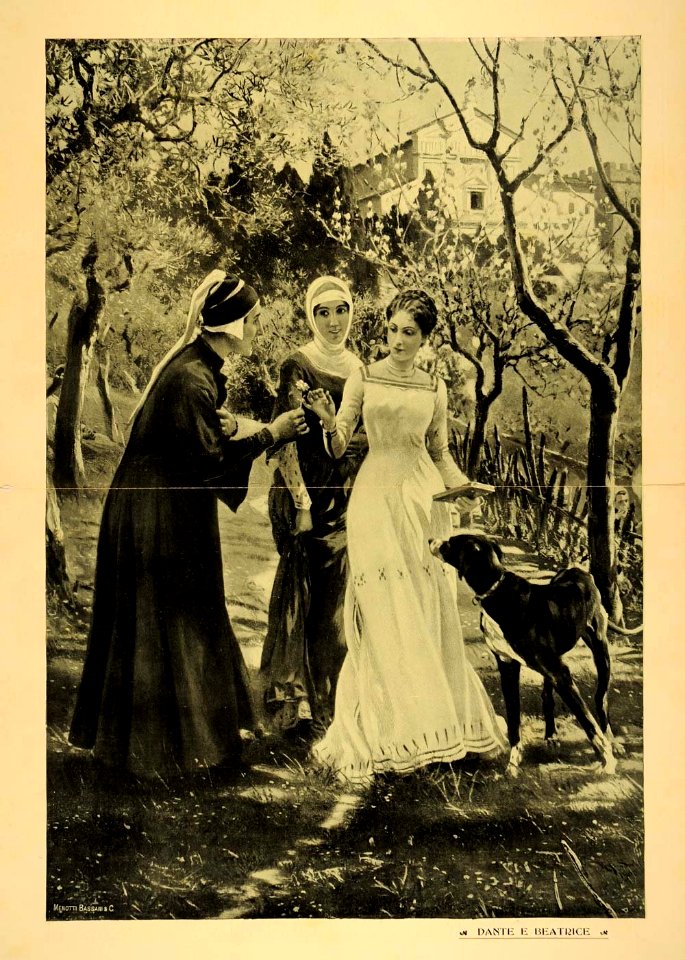 Dante Beatrice Courtly Love Nurse Dog