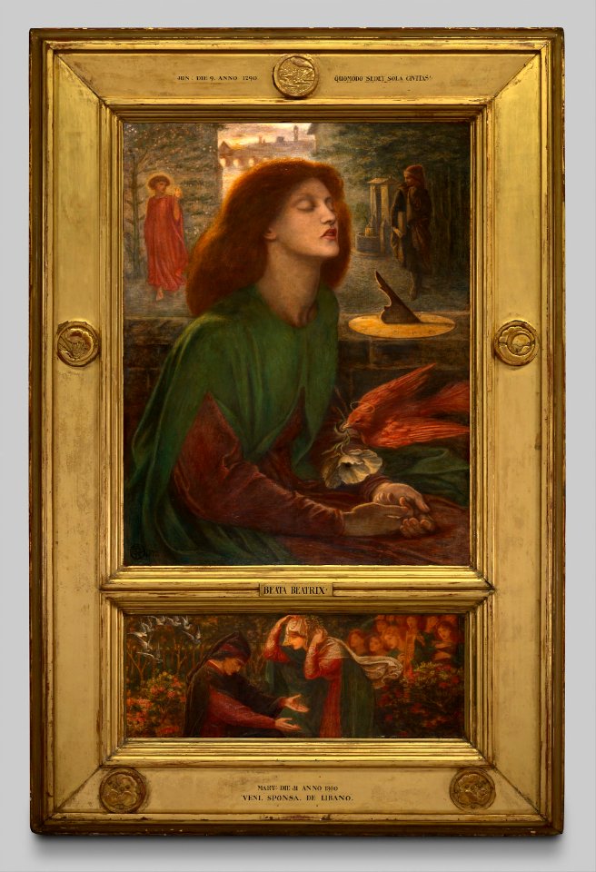 Dante Gabriel Rossetti - Beata Beatrix - 1925.722 - Art Institute of Chicago