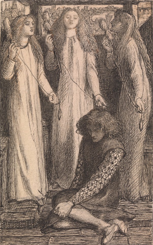 Dante Gabriel Rossetti - Maids of Elfen-Mere
