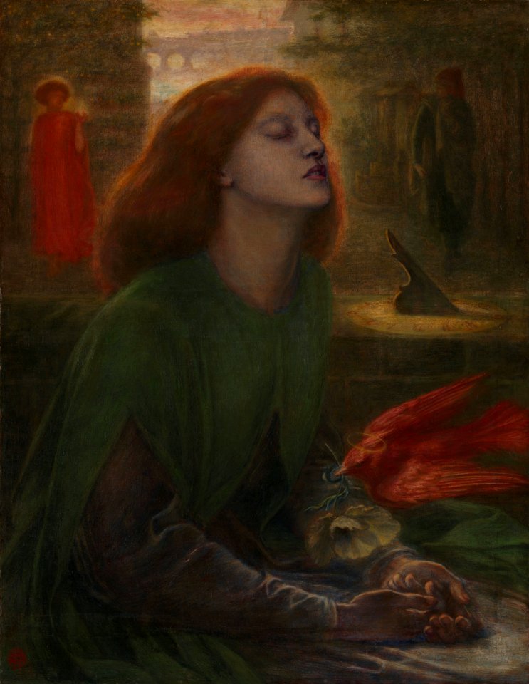 Dante Gabriel Rossetti - Beata Beatrix - Google Art ProjectFXD