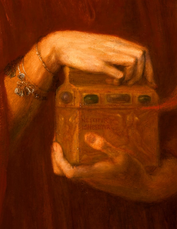 Dante Gabriel Rossetti - Pandora (detail 2)