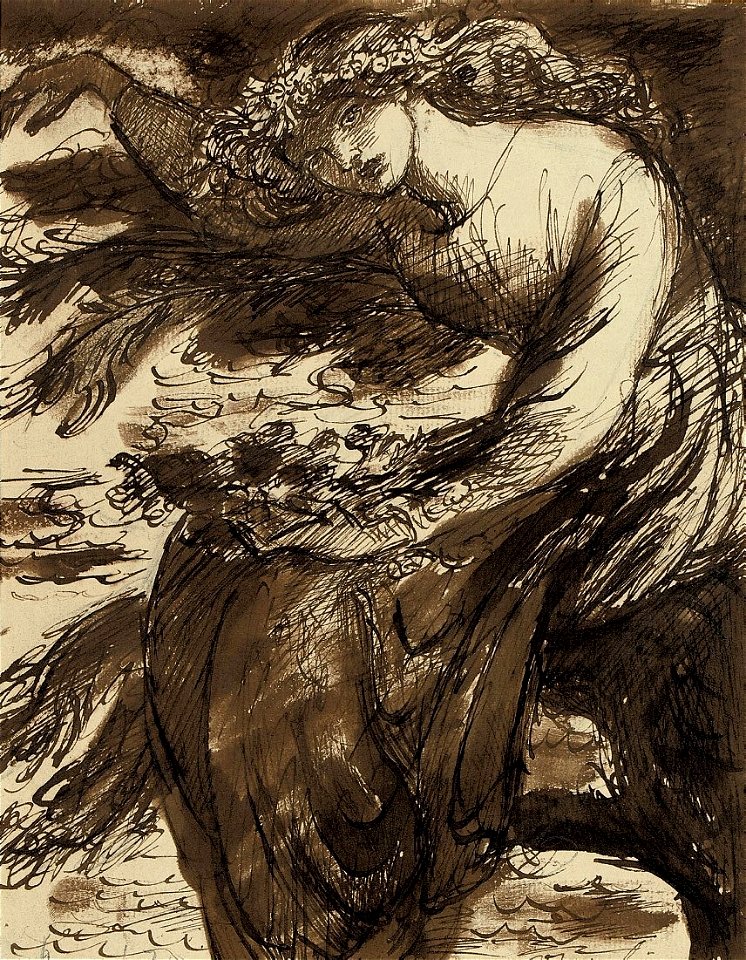 Dante Gabriel Rossetti - Ophelia