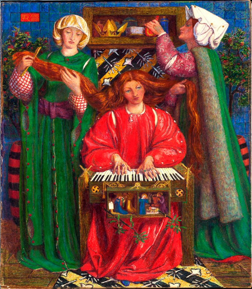 Dante Gabriel Rossetti - A Christmas Carol (1857-8)