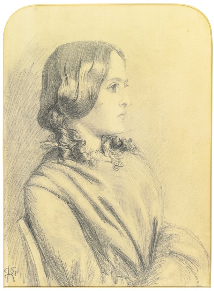 Dante Gabriel Rossetti - Portrait of Margaret Thompson