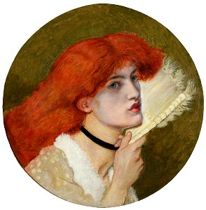 Dante Gabriel Rossetti - Jane Burden, Mrs William Morris