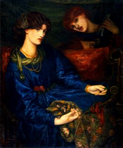Dante Gabriel Rossetti - Mariana (1870)