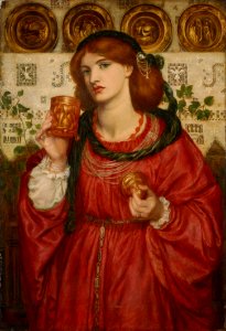 Dante Gabriel Rossetti - The Loving Cup - Google Art Project