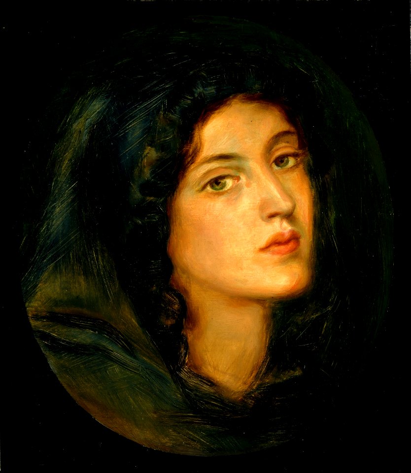 Dante Gabriel Rossetti - Miss Burton