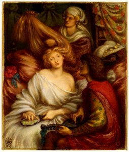Dante Gabriel Rossetti - Morning Music - Google Art Project. Free illustration for personal and commercial use.
