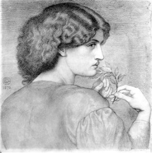 Rossetti-The Roseleaf1865