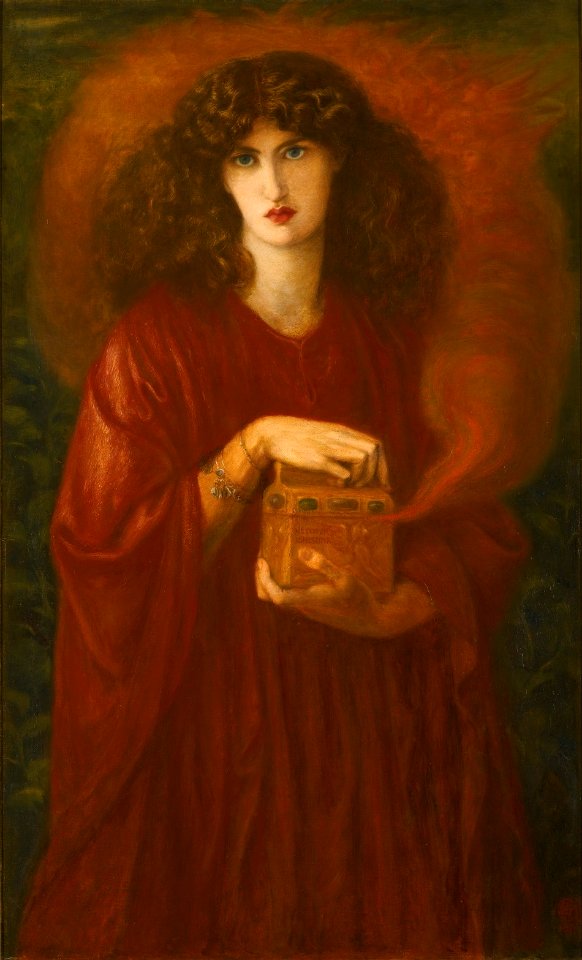 Dante Gabriel Rossetti - Pandora