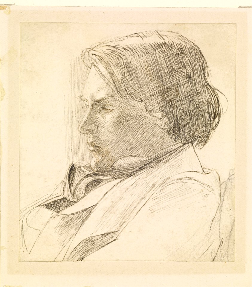 Dante Gabriel Rossetti - Portrait of a young Man - Google Art Project