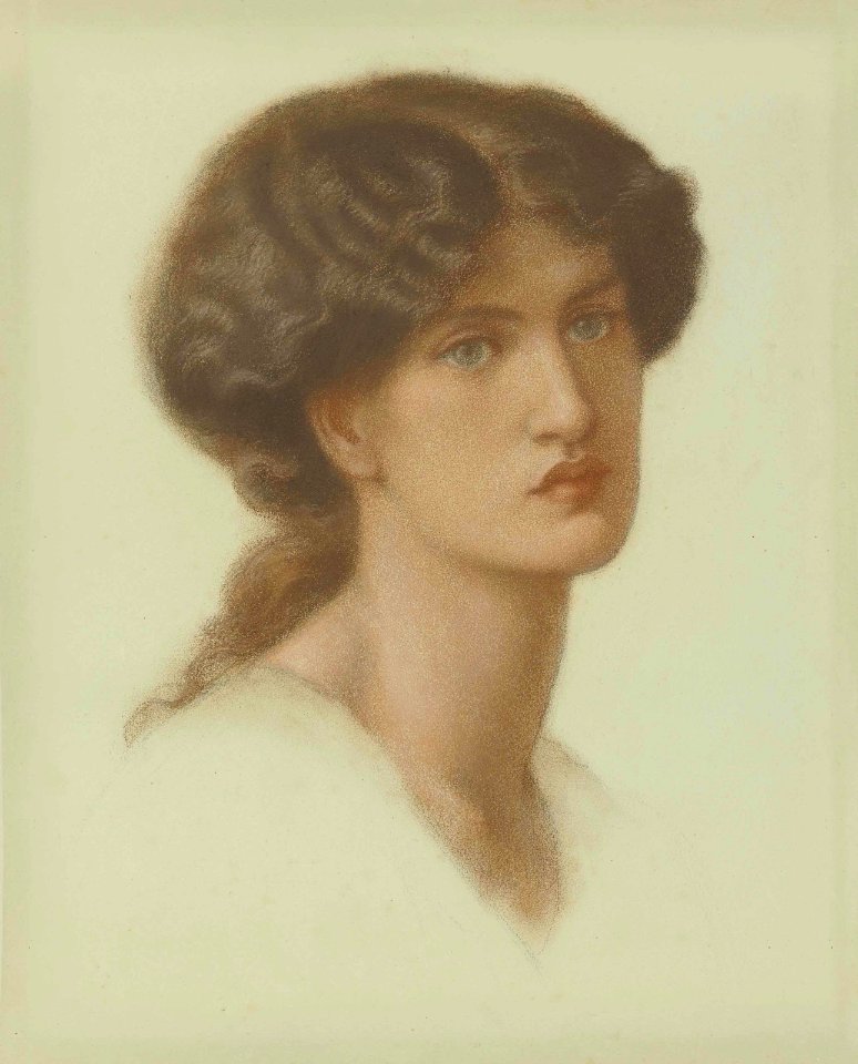 Dante Gabriel Rossetti - Portrait of Jane Morris (1870 circa)