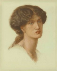 Dante Gabriel Rossetti - Portrait of Jane Morris (1870 circa)