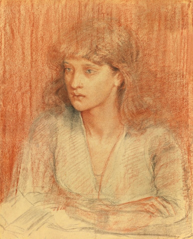 Dante Gabriel Rossetti - Portrait of May Morris