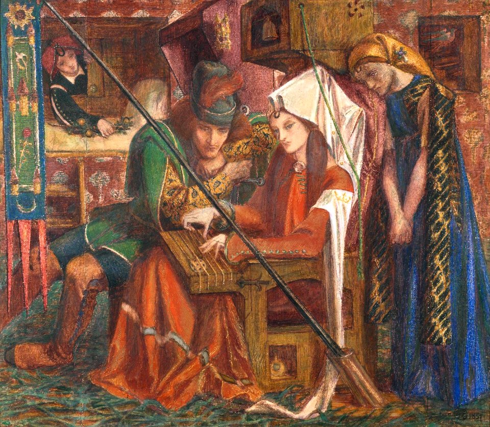 Dante Gabriel Rossetti The Tune of Seven Towers