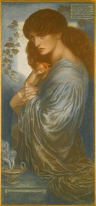 Dante Gabriel Rossetti Proserpina (chalks)